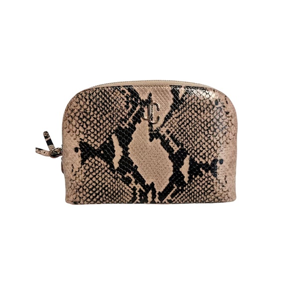 Jimmy Choo Handbags - Jimmy Choo Python Leather Small Pouch